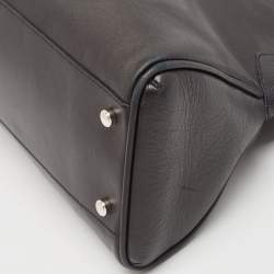 Cartier Black Karung Leather Medium Marcello de Cartier Bag