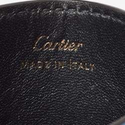 Cartier Light Blue Leather C De Cartier Card Holder