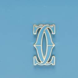 Cartier Light Blue Leather C De Cartier Card Holder
