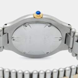 مملوكة مسبقًا Cartier White Stainless Steel Must De Cartier Women's Wristwatch 31 mm