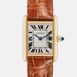 Cartier Tank Louis Small Yellow Gold Ladies Watch W1529856 29.5 x 22 mm