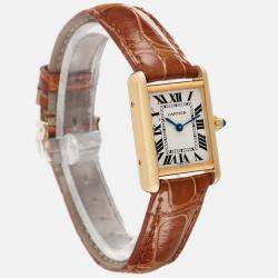 Cartier Tank Louis Small Yellow Gold Ladies Watch W1529856 29.5 x 22 mm