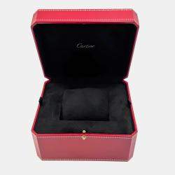 Cartier Silver 18k White Gold Tortue WA507231 Manual Winding Women's Wristwatch 28 mm