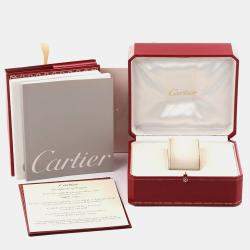 Cartier Tank Americaine White Gold Diamond Ladies Watch 19.0 mm