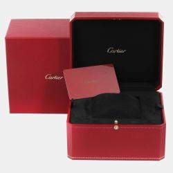 Cartier Ballon Bleu Steel Diamond Bezel Ladies Watch 33.0 mm