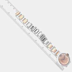 Cartier Ballon Bleu Steel Rose Gold Diamond Ladies Watch WE902054 36 mm