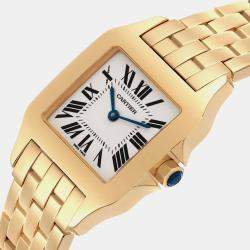 Cartier Santos Demoiselle Midsize Yellow Gold Ladies Watch W25062X9