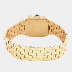 Cartier Santos Demoiselle Midsize Yellow Gold Ladies Watch W25062X9