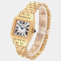 Cartier Santos Demoiselle Midsize Yellow Gold Ladies Watch W25062X9