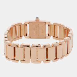Cartier Tankissime W650018H 25 x 16 mm Quartz Women's Wristwatch 16MM