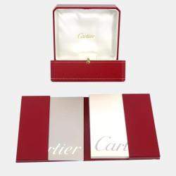 Cartier Beige 18k White Gold Panthere W25016F3 Quartz Women's Wristwatch 22 mm