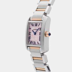 Cartier Tank Francaise 160th Anniversary W51036Q4 25mm x 20mm Quartz Women's Wristwatch 