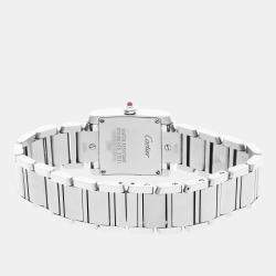 Pre Owned Pre-Owned Cartier Tank Francaise W51028Q3 25x20mm