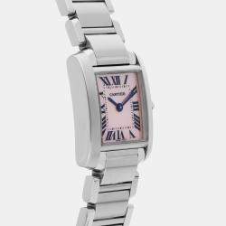 Pre Owned Pre-Owned Cartier Tank Francaise W51028Q3 25x20mm