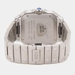 Pre Owned Cartier Vignette Brown Stainless Steel  Santos WSSA0065 Women's Wristwatch 35.10 mm