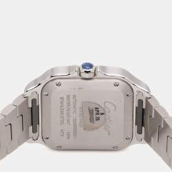 Pre Owned Cartier Vignette Brown Stainless Steel  Santos WSSA0065 Women's Wristwatch 35.10 mm