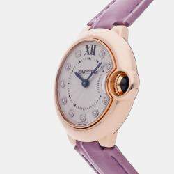 Pre-Owned Cartier Ballon Bleu WE902050 28 mm