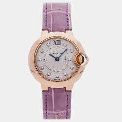 Pre-Owned Cartier Ballon Bleu WE902050 28 mm