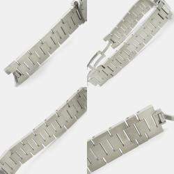 Cartier Pink Stainless Steel Pasha C W31058M7 Automatic Women's Wristwatch 35.5 mm