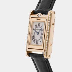 Pre-Owned Cartier Tank Basculante WA202251 23 x 37 mm