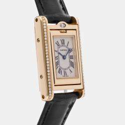 Pre-Owned Cartier Tank Basculante WA202251 23 x 37 mm