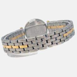 Cartier Panthere Vendome 1057920 Quartz Beige 18k Yellow Gold Stainless Steel Women's Wristwatch 24 mm