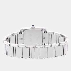Pre-Owned Cartier Tank Francaise Medium Model W51011Q3 25 mm x 29.5 mm