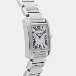 Pre-Owned Cartier Tank Francaise Medium Model W51011Q3 25 mm x 29.5 mm
