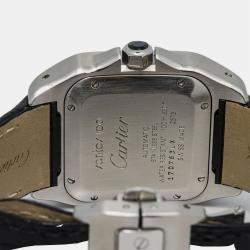 Cartier Santos 100 W20106X8 Automatic Silver Stainless Steel Women's Wristwatch 33 mm
