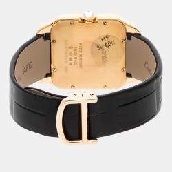 Pre-Owned Cartier Santos Dumont WH100451 38 mm x 30 mm