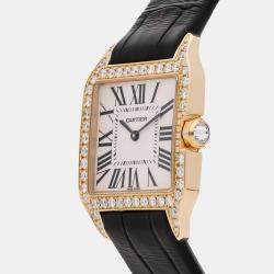 Pre-Owned Cartier Santos Dumont WH100451 38 mm x 30 mm