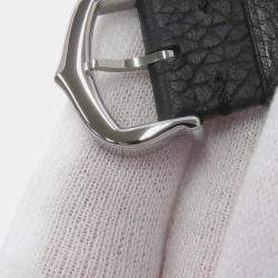 Pre Owned Cartier Tank WSTA0042 Quartz Silver Stainless Steel Women's Wristwatch 22 mm