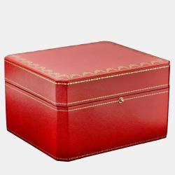 Pre Owned Cartier Panthere WGPN0006 Quartz Silver 18K Rose Gold Women's Wristwatch 23mm