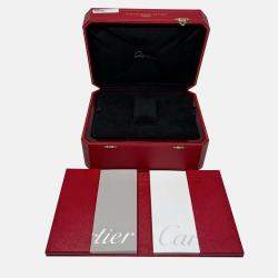 Pre Owned Cartier Tank A Vis W1529451 Automatic Silver 18k Yellow Gold Women’s Wristwatch 27 mm