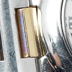 Pre Owned ساعة يد نسائية كارتييه بالون بلو W2BB0010 ستانلس ستيل وذهب أصفر عيار 18 فضية 28 مم