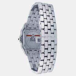Pre Owned Cartier Panthere WSPN0015 Quartz Silver Stainless Steel Women’s Wristwatch 27 mm