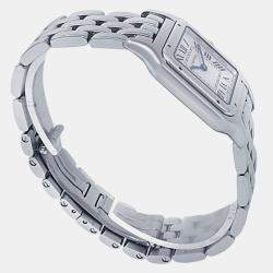 Pre Owned Cartier Panthere WSPN0015 Quartz Silver Stainless Steel Women’s Wristwatch 27 mm