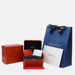 Pre Owned Cartier Ballon Bleu W4BB0037 Automatic Pink Stainless Steel Women's Wristwatch 33 mm