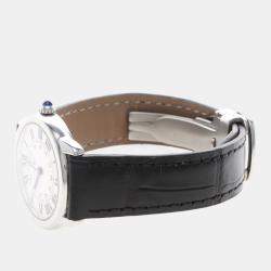 Pre Owned Cartier Ronde Solo W6700155 Quartz Stainless Steel Womens Wristwatch 29.5 mm