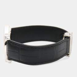 Pre Owned Cartier Ronde Must W1006718 Quartz Silver Womens Wristwatch 32.5 mm