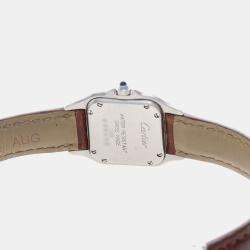 Pre Owned Cartier Panthere W250295A Quartz Yellow Gold Stainless Steel Womens Wristwatch 22 mm