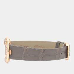 Pre Owned Cartier Ballon Blanc Diamond Quartz Rose Gold Women's Wristwatch 26 mm
