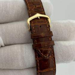 Pre Owned Cartier Tank Louis W1529756 Quartz 18K Yellow Gold Women's Wristwatch 33 mm