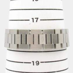 Pre Owned Cartier Pasha C de Cartier W31074M7 Automatic White Stainless Steel Women's Wristwatch 35 mm