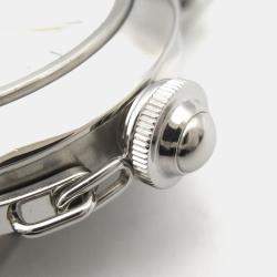 Pre Owned Cartier Pasha C de Cartier W31074M7 Automatic White Stainless Steel Women's Wristwatch 35 mm