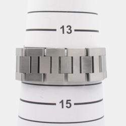 Pre Owned Cartier Pasha C de Cartier W31074M7 Automatic White Stainless Steel Women's Wristwatch 35 mm