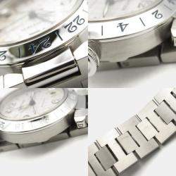 Pre Owned Cartier Pasha C de Cartier W31029M7 Automatic Silver Stainless Steel Women's Wristwatch 35 mm