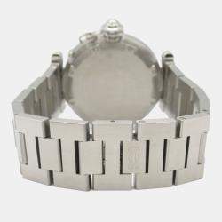 Pre Owned Cartier Pasha C de Cartier W31029M7 Automatic Silver Stainless Steel Women's Wristwatch 35 mm