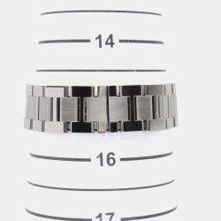 Pre Owned Cartier Ronde Solo W6701004 Quartz White Stainless Steel Women's Wristwatch 29 mm