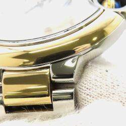 Pre Owned Cartier Ballon Bleu W2BB0037 Automatic Silver 18k Yellow Gold Stainless Steel Women's Wristwatch 33 mm